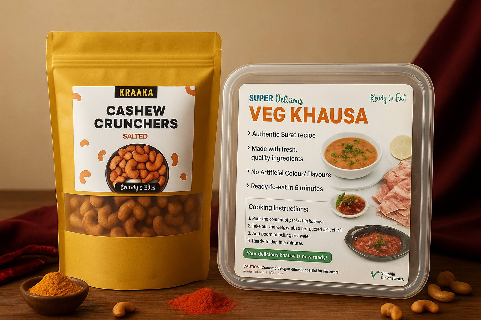 Assortment of high-quality Indian Fast Moving Consumer Goods ready for trade